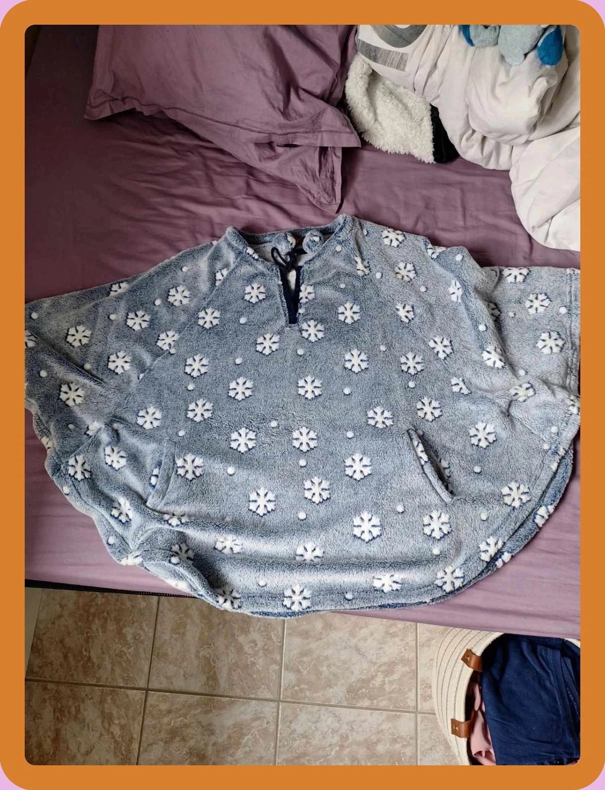 Poncho de pygama